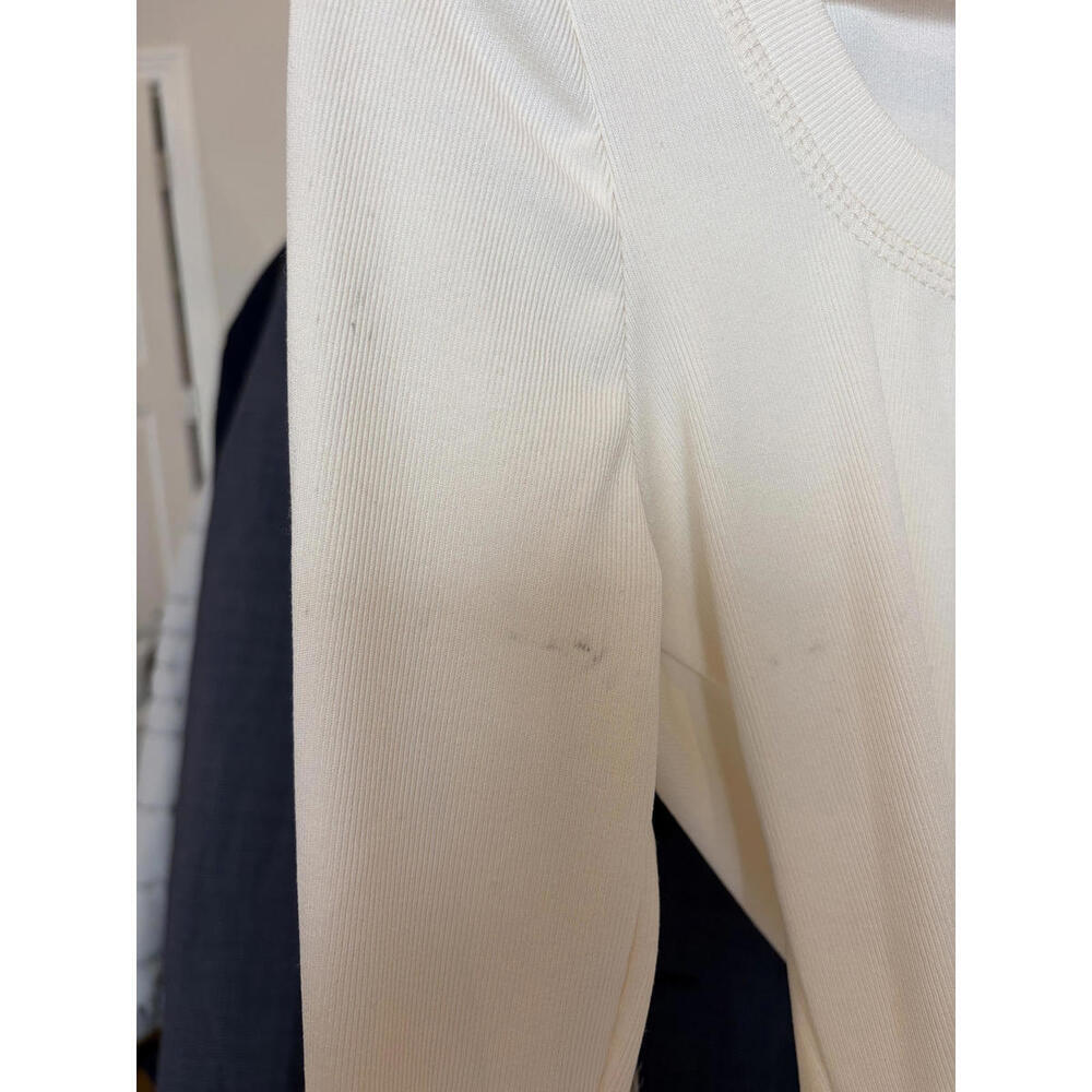 LUSH Women's Long Sleeve Buttons size M *some marks - Picture 3 of 3